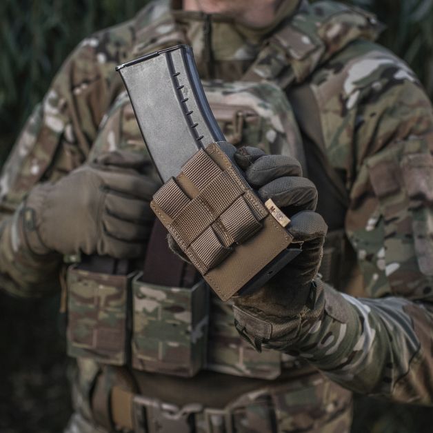 M-Tac подсумок для магазина на резинке (10 см) Laser Cut Multicam