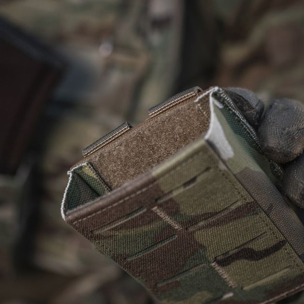 M-Tac подсумок для магазина на резинке (10 см) Laser Cut Multicam