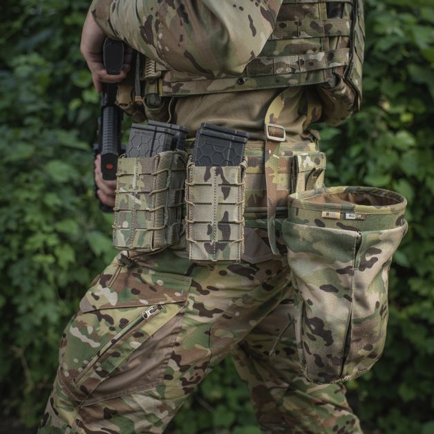 M-Tac підсумок для магазина відкритий подвійний Laser Cut Multicam