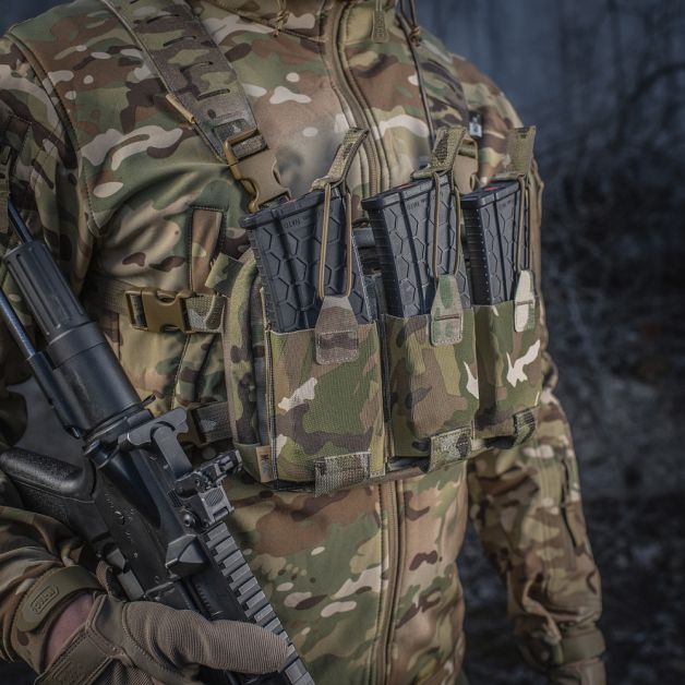 M-Tac подсумок эластичный на 1 магазин Elite Multicam