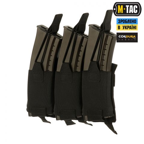 M-Tac підсумок еластичний на 3 магазина Elite Black