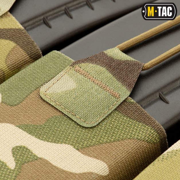 M-Tac подсумок эластичный на 3 магазина Elite Multicam