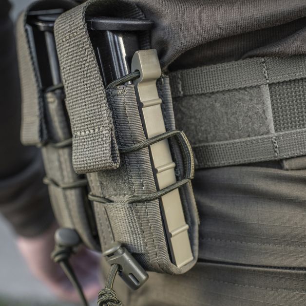 M-Tac подсумок для пистолетного магазина открытый Olive