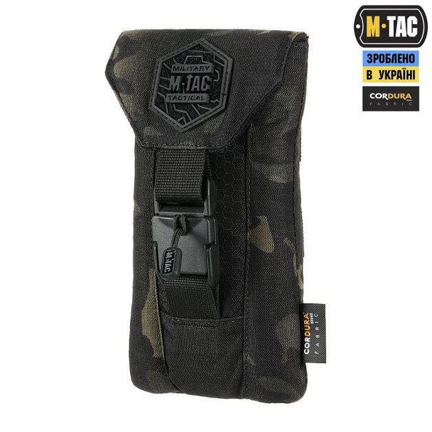 M-Tac подсумок для смартфона Elite Large Hex Multicam Black/Black