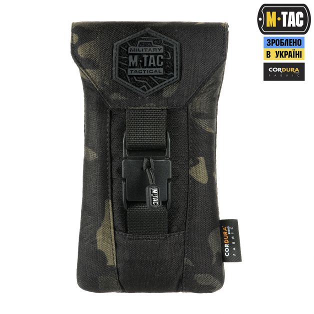 M-Tac подсумок для смартфона Elite Large Hex Multicam Black/Black