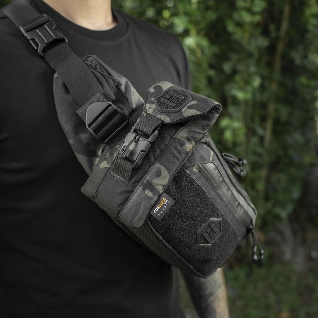 M-Tac подсумок для смартфона Elite Large Hex Multicam Black/Black