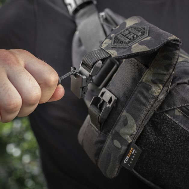 M-Tac подсумок для смартфона Elite Large Hex Multicam Black/Black