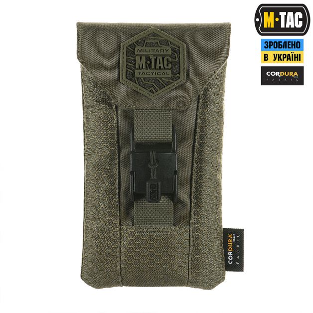 M-Tac подсумок для смартфона Elite Large Hex Ranger Green