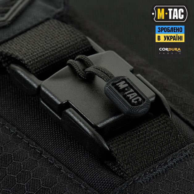M-Tac подсумок для смартфона Elite Medium Hex Black
