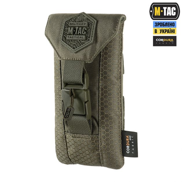 M-Tac подсумок для смартфона Elite Medium Hex Full Ranger Green