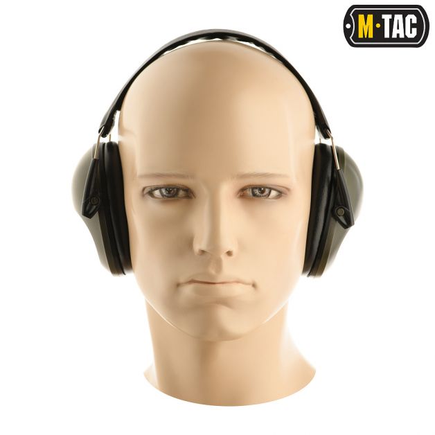 M-Tac наушники стрелковые Tac Force Olive