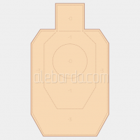 Алебарда мішень IDPA (5 шт)