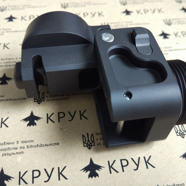Крук складной механизм прикладов с резьбой AR-типа Armor Black