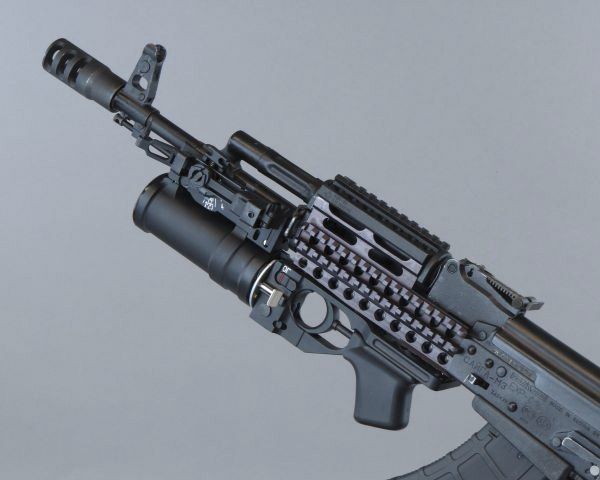 Крук RIS цевье для АКМ/АК-74 (с возможностью установки ГП-25) черное