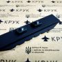 Крук рейка Пикатинни с креплением M-Lok черная (5 слотов, 2 скоса)