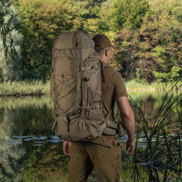 Франц. рюкзак армійський Sac De Montagne 70L Coyote