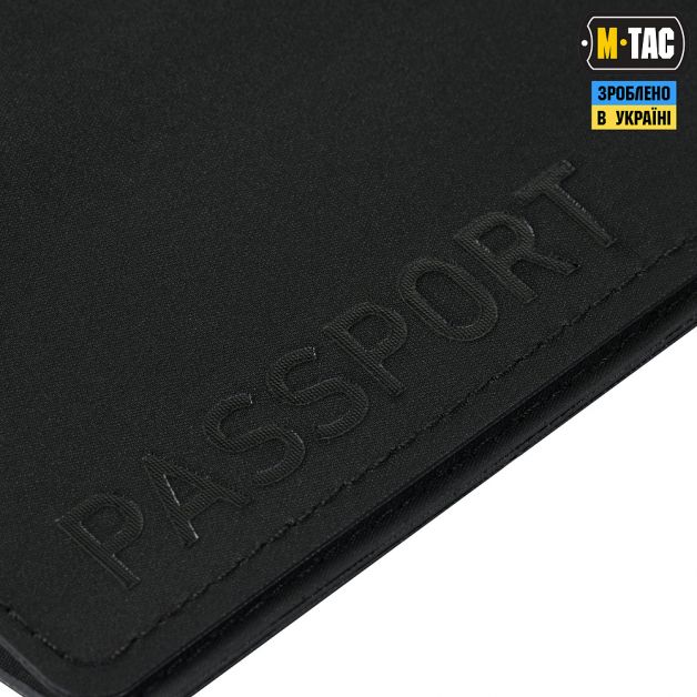 M-Tac обложка для паспорта Black