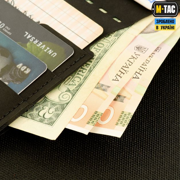 M-Tac кошелек Slim Elite Black