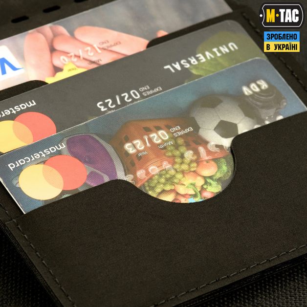 M-Tac кошелек Slim Elite Black
