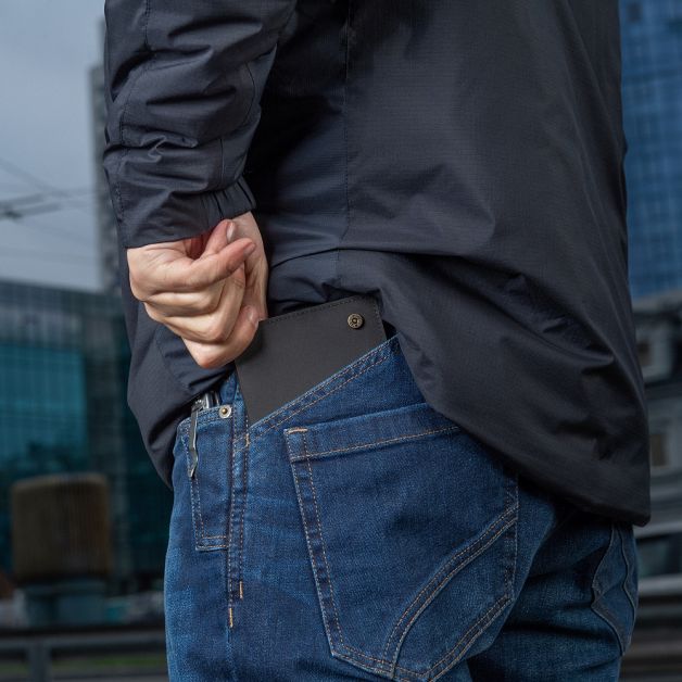 M-Tac кошелек Slim Elite Black
