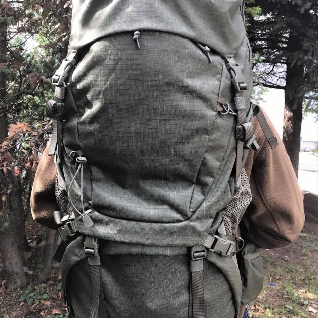 Франц. рюкзак армійський Sac De Montagne Modulable Olive