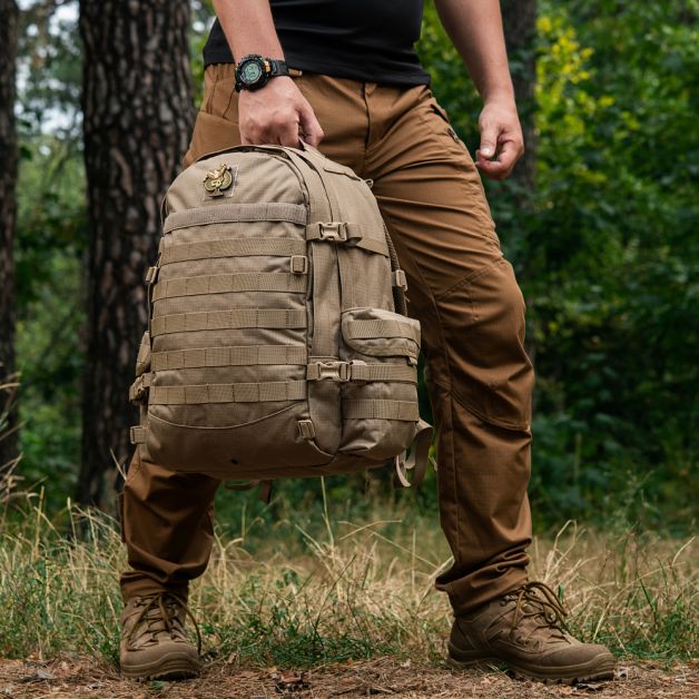 Франц. рюкзак з гідратором Sac De Combat 30L Modele 2009 Coyote