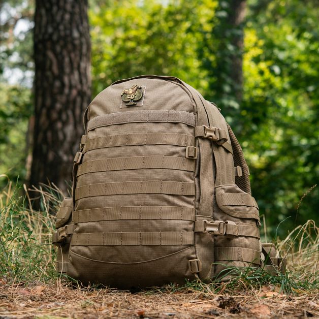 Франц. рюкзак з гідратором Sac De Combat 30L Modele 2009 Coyote