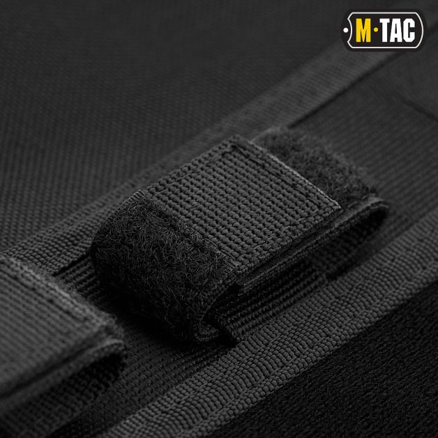M-Tac чохол для зброї Elite 100 см. (2 відділа) з лямками Black