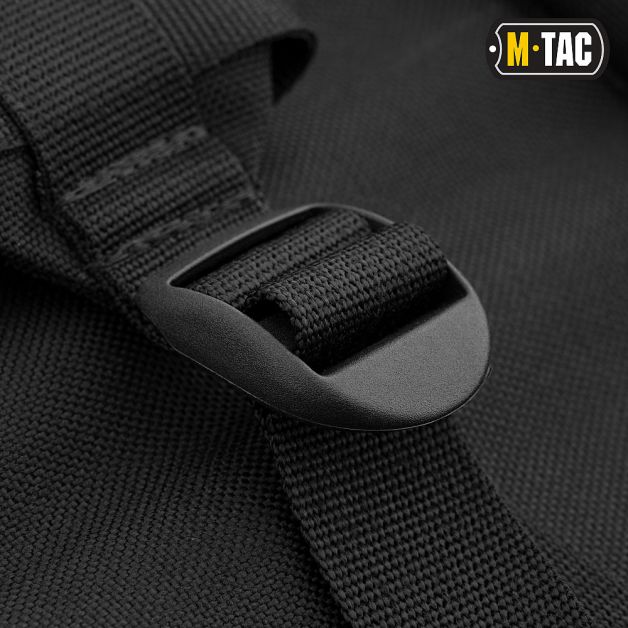 M-Tac чохол для зброї Elite 100 см. (2 відділа) з лямками Black