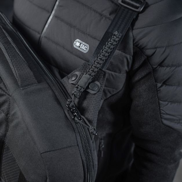 M-Tac рюкзак однолямочный Agent Elite Hex Black