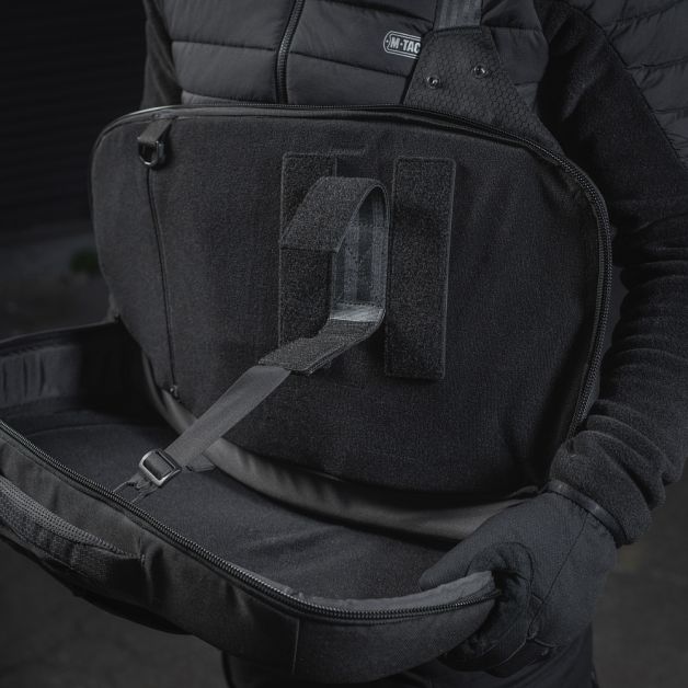 M-Tac рюкзак однолямочный Agent Elite Hex Black