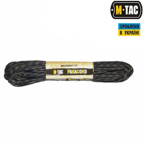 M-Tac паракорд 550 type III Black/Forest 30м