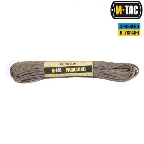 M-Tac паракорд 550 type III Coyote Camo Diamond 15м