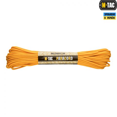 M-Tac паракорд 550 type III Goldenrod 15м