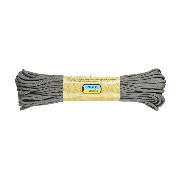 M-Tac паракорд 550 type III Grey 30м