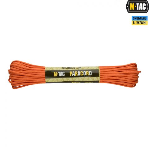 M-Tac паракорд 550 type III Orange 15м