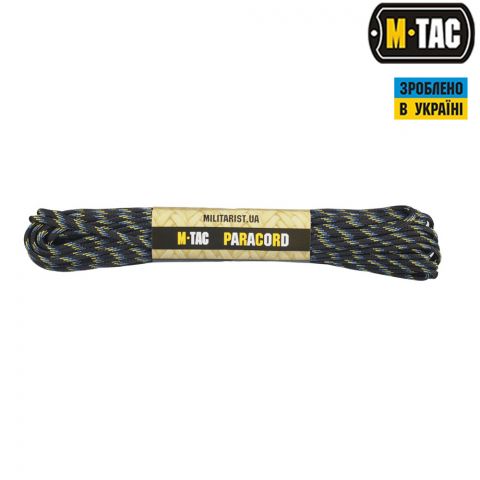 M-Tac паракорд 550 type III Ukraine/Night 15м