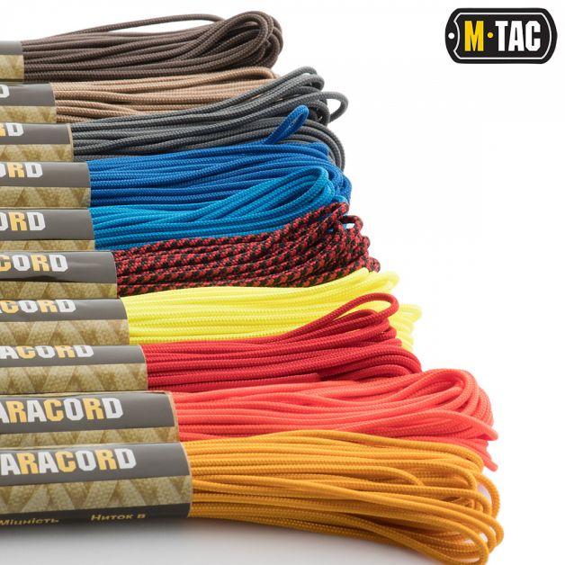 M-Tac паракорд Minicord Safety Orange 15м