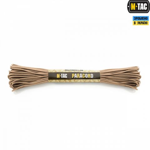 M-Tac паракорд Minicord Tan 15м
