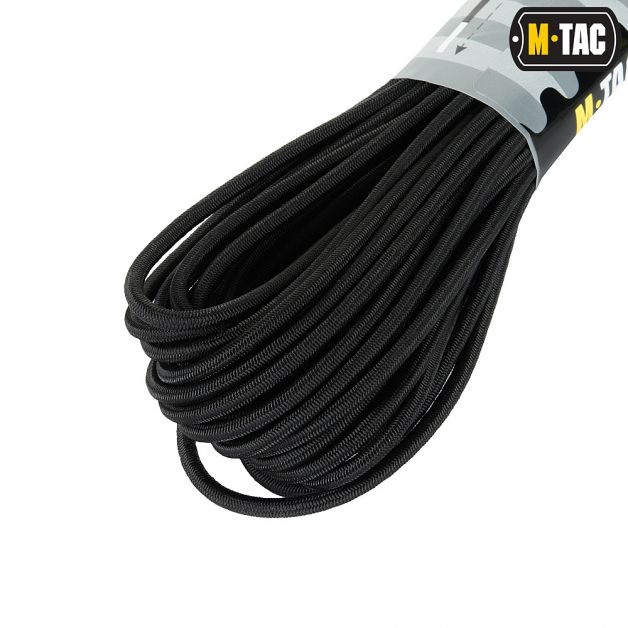 M-Tac паракорд Shock-Cord 3mm Black 15м