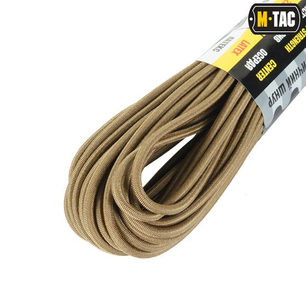 M-Tac паракорд Shock-Cord 3mm Coyote 15м
