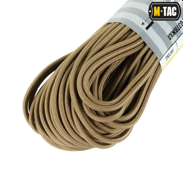 M-Tac паракорд Shock-Cord 3mm Coyote 30м