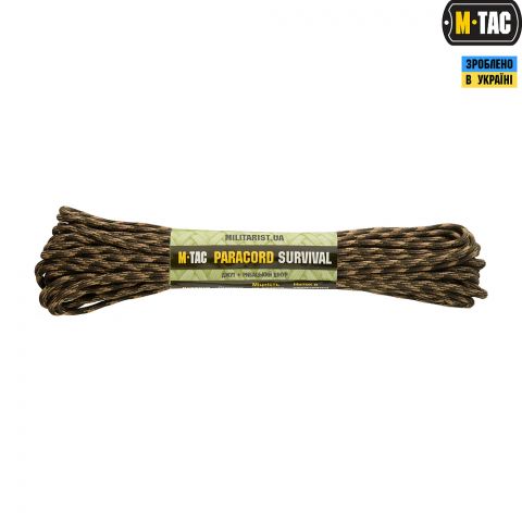 M-Tac паракорд Survival A-TACS 15м