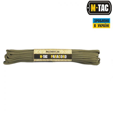 M-Tac паракорд Survival Army Green 15м