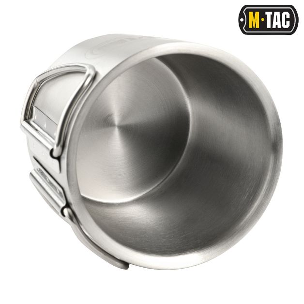 M-Tac термокружка низкая со складной ручкой