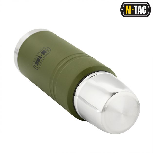 M-Tac термос 750 мл олива/нерж.