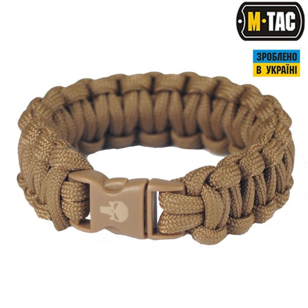 M-Tac браслет паракорд Каратель хаки
