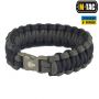 M-Tac браслет паракорд Каратель олива/черный