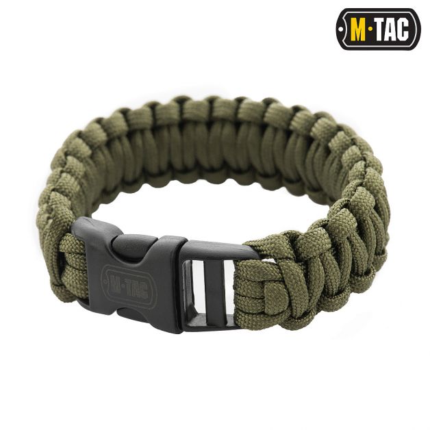 M-Tac браслет паракорд Olive