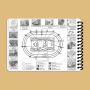 Ecopybook Tactical Блокнот экипажа танка Т-64
